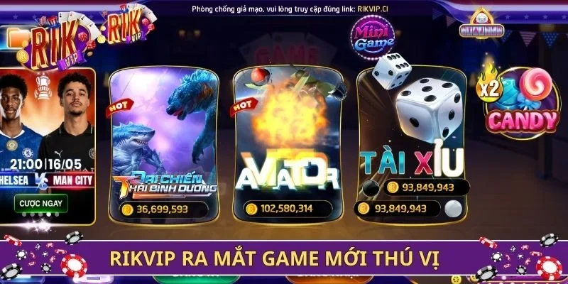 Rikvip ra mắt game mới với trải nghiệm thú vị